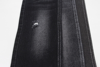 Hoge elastische 11,5 oz denim stof zwarte kleur met witte achterkant rol voor herenjeans
