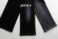 10 Oz Warp Slub High Stretch Black Backside Geweven Denim Stof Voor Jeans