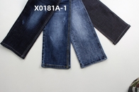 Groothandel 11 oz Blauw Crosshatch Slub Stretch Denim Stof Voor Jeans