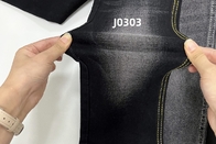 Groothandel 11 Oz Super Stretch Zwart Geweven Denim Stof Voor Jeans