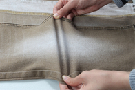 9 oz denim jeans stof voor vrouwen jeans fabriek in China warm verkopen naar Zuid-Amerika khaki kleur voor vrouwen mannen jeans