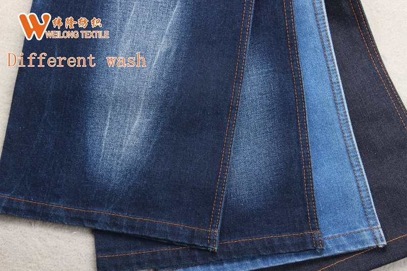 13.5oz Stof van het indigo de Zwaargewicht Denim voor Jeans die Denim Grondstof kleden