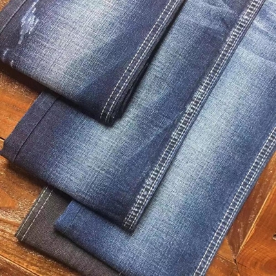 Zachte 10 oz de Gebroken van het Keperstofdenim Stoffen voor Mensenjeans