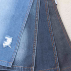Indigo100% de Katoenen Franse Jeans van Terry Knitted Denim Fabric For