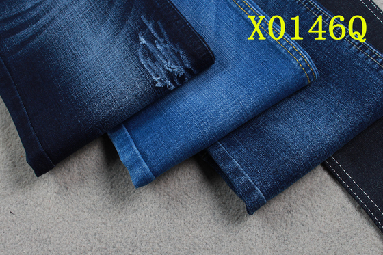 9.7Oz van de Stoffen Middelgrote Spandex van denimspandex het Denim Materiële Katoenen Polyester