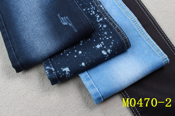 12oz de dubbele Stof van het Laagdenim als breit Onregelmatig Weefsel 58/59“ voor Gemerceriseerde Vrouwen eindigt