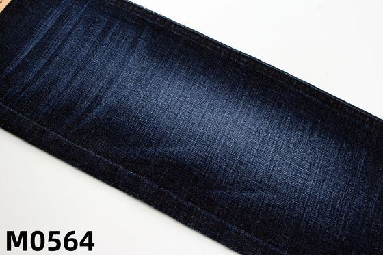 Cross Slub Style Stretch Denim Stof