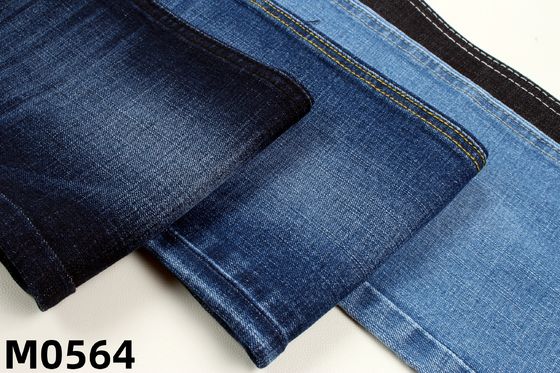 Cross Slub Style Stretch Denim Stof