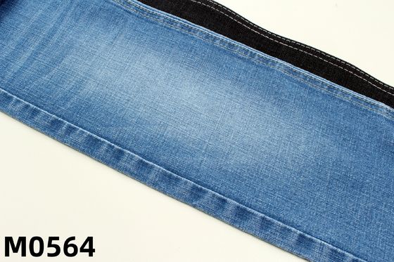 Cross Slub Style Stretch Denim Stof