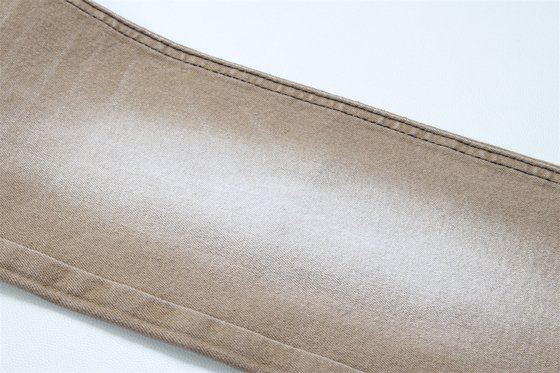 9 oz denim jeans stof voor vrouwen jeans fabriek in China warm verkopen naar Zuid-Amerika khaki kleur voor vrouwen mannen jeans