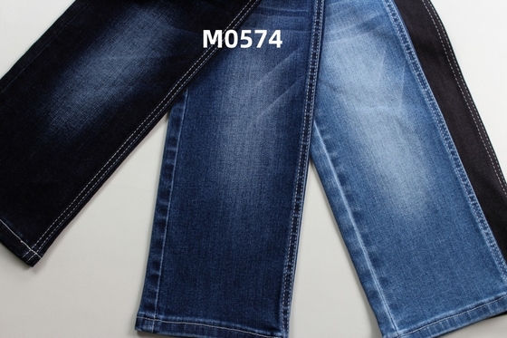 10 Oz Warp Slub High Stretch Geweven Denim Stof Voor Jeans
