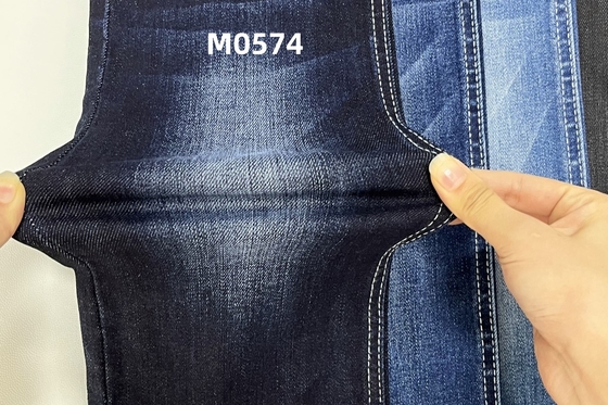 10 Oz Warp Slub High Stretch Geweven Denim Stof Voor Jeans