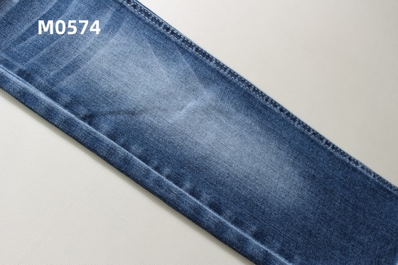 10 Oz Warp Slub High Stretch Geweven Denim Stof Voor Jeans