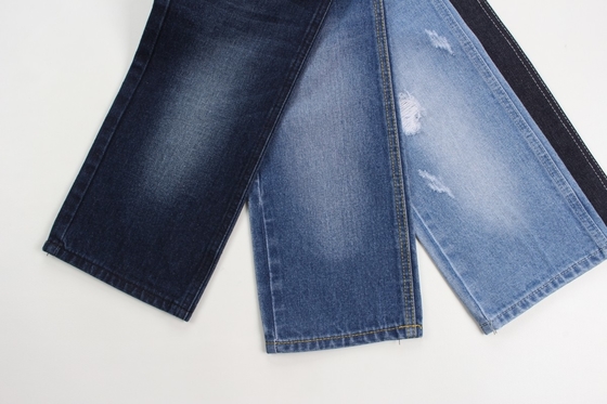 Groothandel 100% katoen donkerblauw rigide denimstof voor werknemers