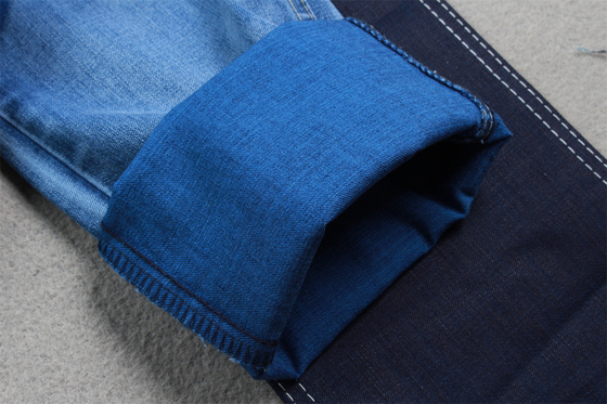 9-10 oz Tencel denim stof voor vrouwen jeans high stretch voor hoge kwaliteit merk jeans van Guangdong China fabriek