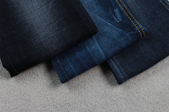 11 oz Blauwe achterzijde denim stof