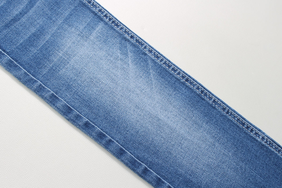 8.7 oz. Low Stretch Denim Stof Voor Man Shorts Broek Met Warp Slub