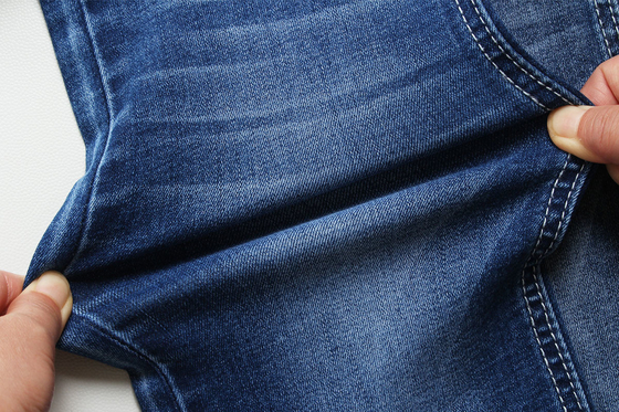 8.7 oz. Low Stretch Denim Stof Voor Man Shorts Broek Met Warp Slub