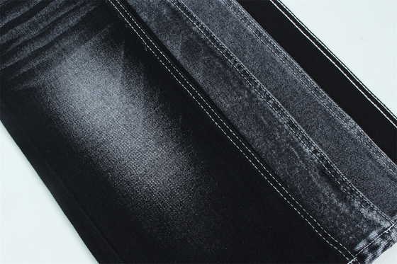 13.5 oz Low Stretch Heavy Denim Stof Voor Man Werk Draag jeans Zwarte achterkant