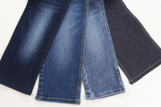 Groothandel 10,9 Oz Warp Slub High Stretch geweven denim stof voor jeans
