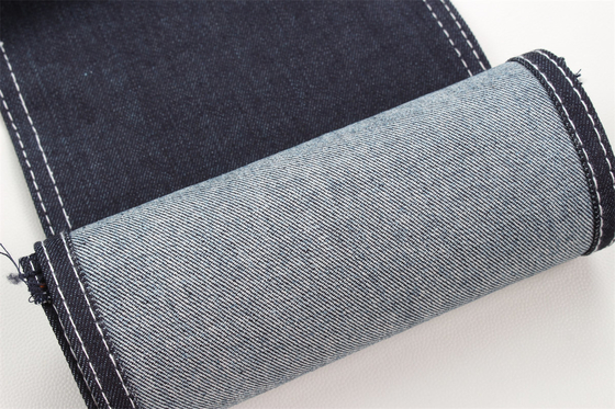 Groothandel 10,9 Oz Warp Slub High Stretch geweven denim stof voor jeans