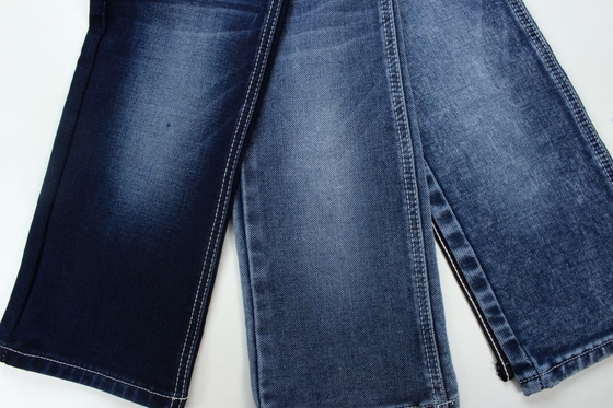 11.5 oz Blauw en Blauw Achterkant Dubbellaag Denim Jeans Stof