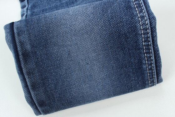 11.5 oz Blauw en Blauw Achterkant Dubbellaag Denim Jeans Stof