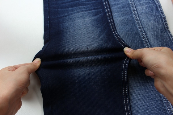 11.5 oz Blauw en Blauw Achterkant Dubbellaag Denim Jeans Stof