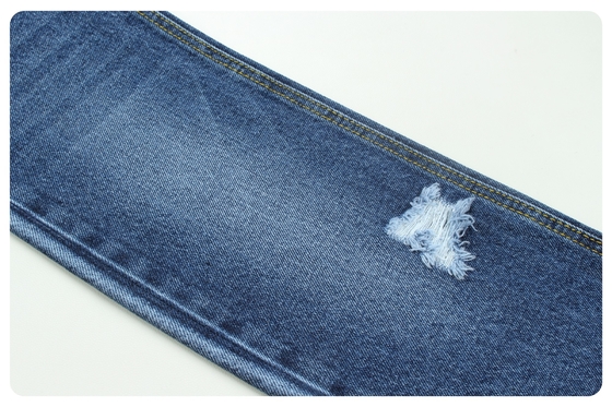 13 oz stijf denimstof in donkerblauw
