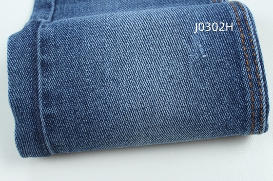 2024 Hot Sell 11 oz Donkerblauw Stretch Geweven Denim Stof Voor Jeans