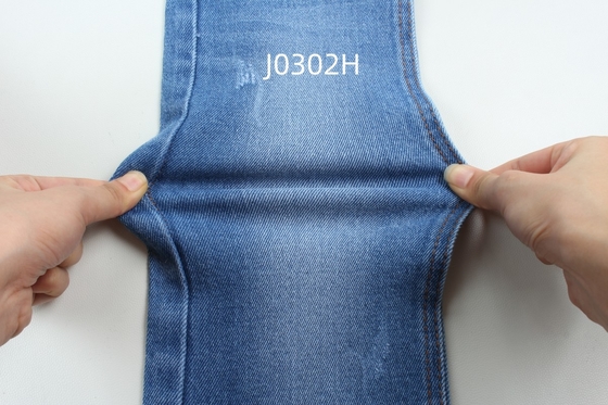 2024 Hot Sell 11 oz Donkerblauw Stretch Geweven Denim Stof Voor Jeans