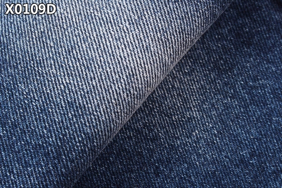Vintage zware katoenen denimstof 14,5oz geweven strak 6 x 6 TWILL koel katoen rekbaar ademend