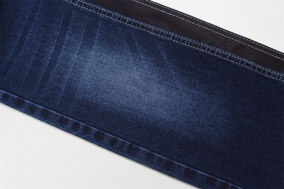 11-11.5 Oz Warp slub jeans weefsel voor man jeans Mercerized Vlies zwart achterkant hoge rek voor man India markt stijl