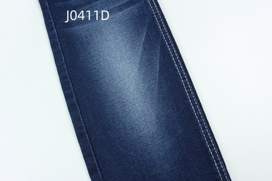 Groothandel 10,5 oz Super donkerblauw geweven denimstof voor jeans