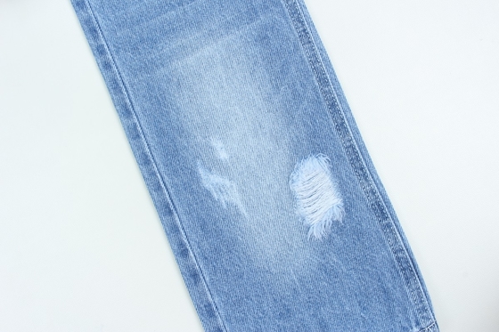 Groothandel 7000 meter voorraad 10,5 oz 100% katoen stijve denim jeans stof