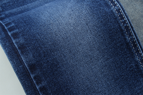 High Elasticity Denim Stof Geschikt voor vrouwen 11.4 oz Middelgewicht TR Denim Materiaal Met Slub Character