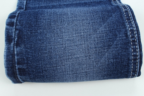 2024 nieuw ontwikkeld 10,5 oz crossshatch slub geweven denim jeans stof