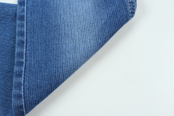 Speciaal spenen 10,3 oz donkerblauw low stretch denim jeans stof