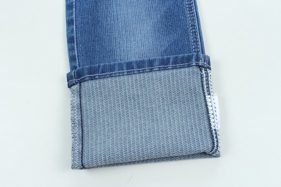 Speciaal spenen 10,3 oz donkerblauw low stretch denim jeans stof