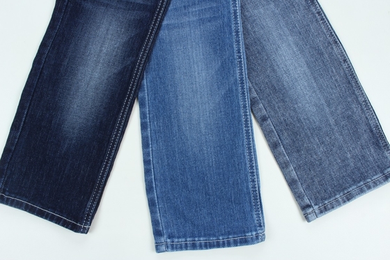 Speciaal weven 11 oz zachtheid en warp Slub geweven denim jeans stof