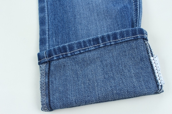 Speciaal weven 11 oz zachtheid en warp Slub geweven denim jeans stof
