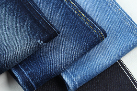 12 Oz Man Stretch Jeans Stof Denim Jeans Stof High Stretch