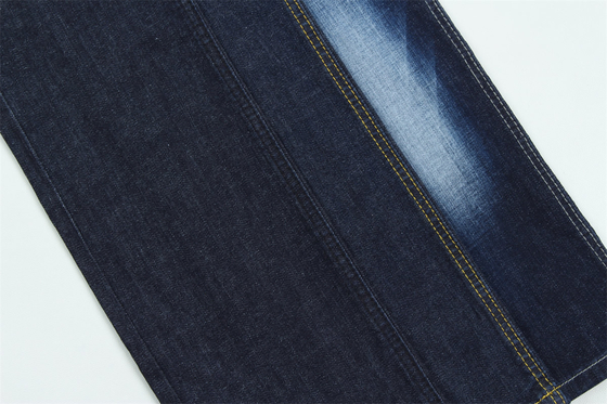Kleur Vaste niet-vervaagende hoge rek katoen spandex denim stof voor jeans