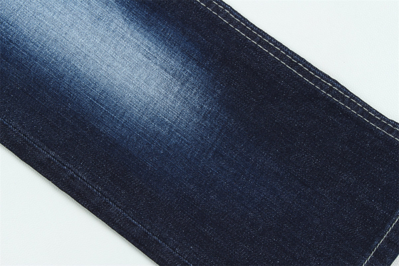 Kleur Vaste niet-vervaagende hoge rek katoen spandex denim stof voor jeans