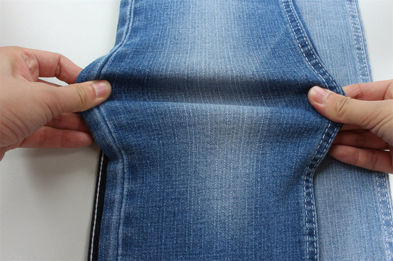 190cm breed ring slub stretch denim stof voor mannen jeans