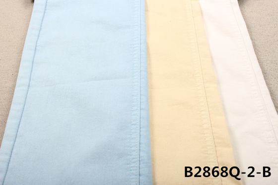 7.6OZ PFD katoen polyester spandex witte denim stof voor vrouwen jeans