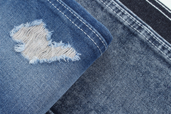 12.1 Oz Maak een rechtshandige 3x1 hek met een rijke oppervlakte textuur katoen polyester spandex textiel jeans TR denim stoffen
