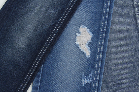 12.1 Oz Maak een rechtshandige 3x1 hek met een rijke oppervlakte textuur katoen polyester spandex textiel jeans TR denim stoffen