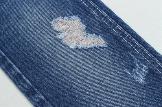 12.1 Oz Maak een rechtshandige 3x1 hek met een rijke oppervlakte textuur katoen polyester spandex textiel jeans TR denim stoffen