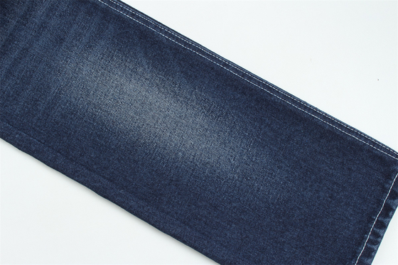 Recycled Fiber Denim Stof In Een Heel Diep Blauw 11,5 Oz Hoog Elasticiteit